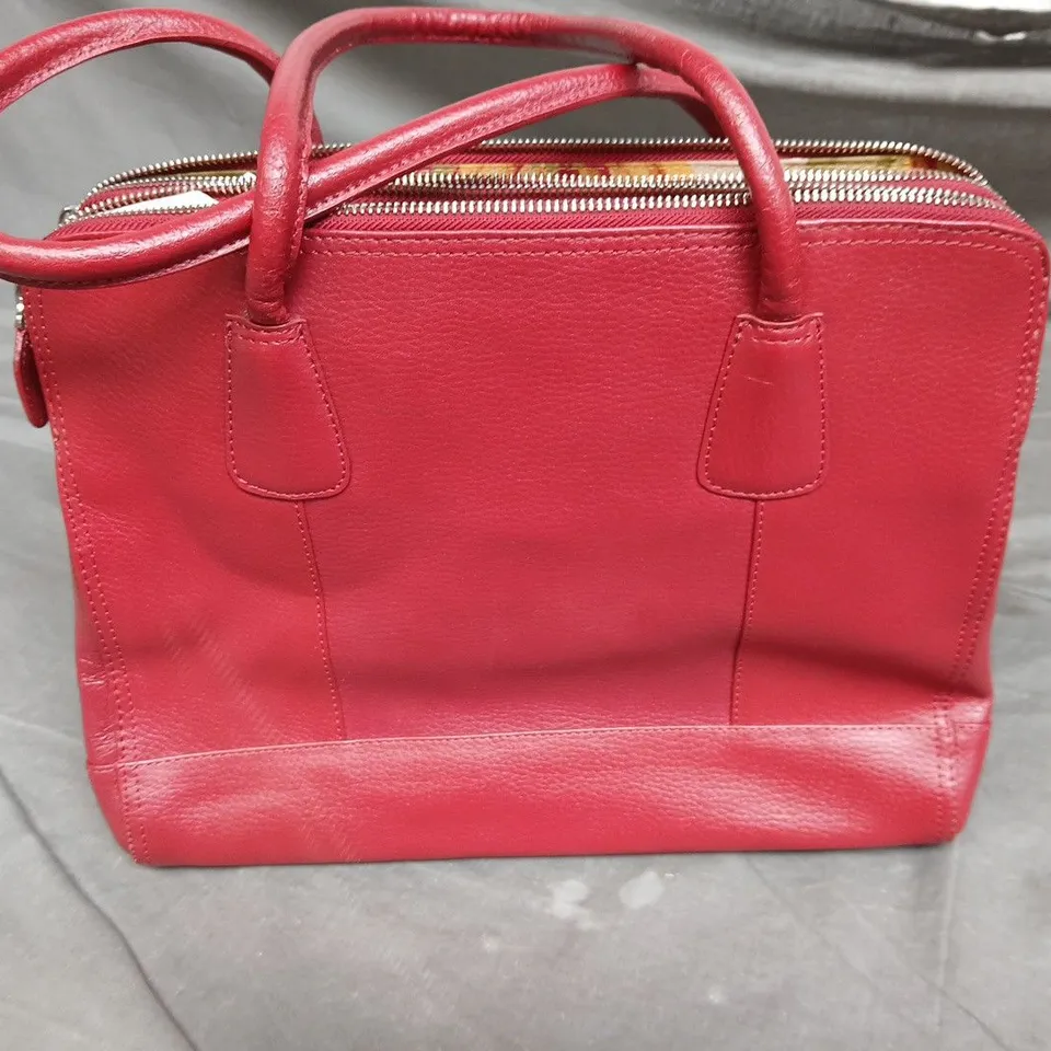 OSPREY RED HANDBAG