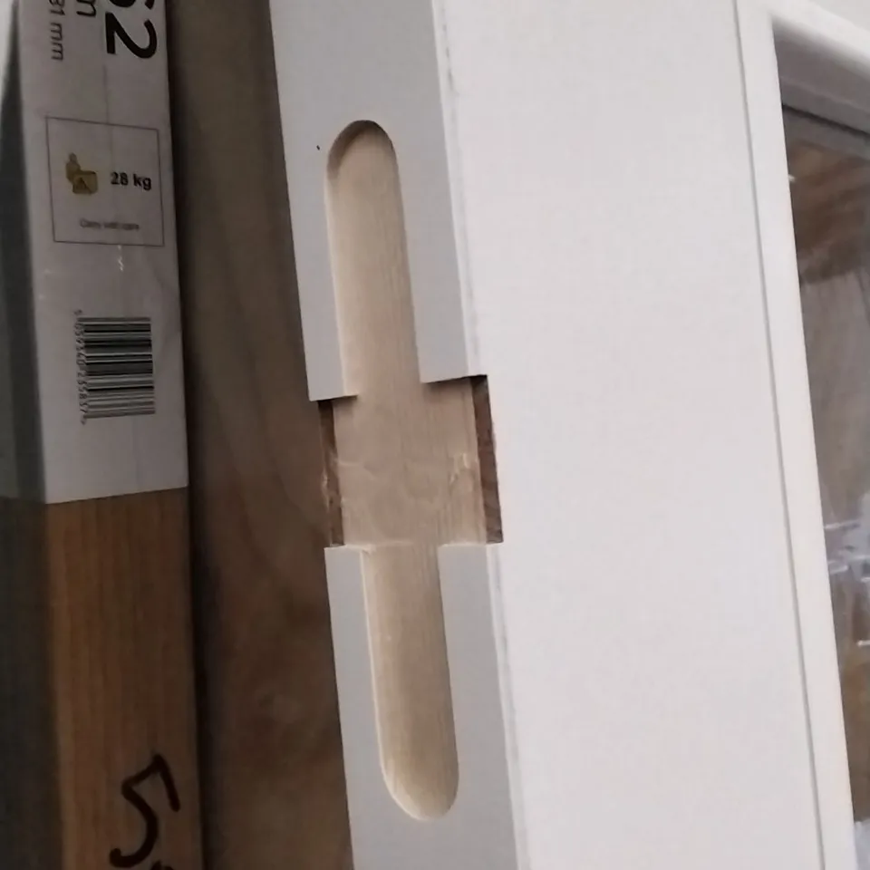 5 PANEL HALF CLEAR WHITE INTERNAL DOOR 1981×762MM