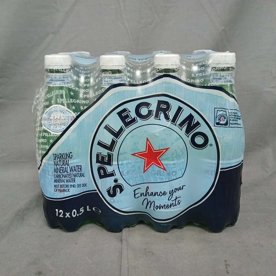 SAN PELLEGRINO MULTIPACK (12 X 0.5L BOTTLES)