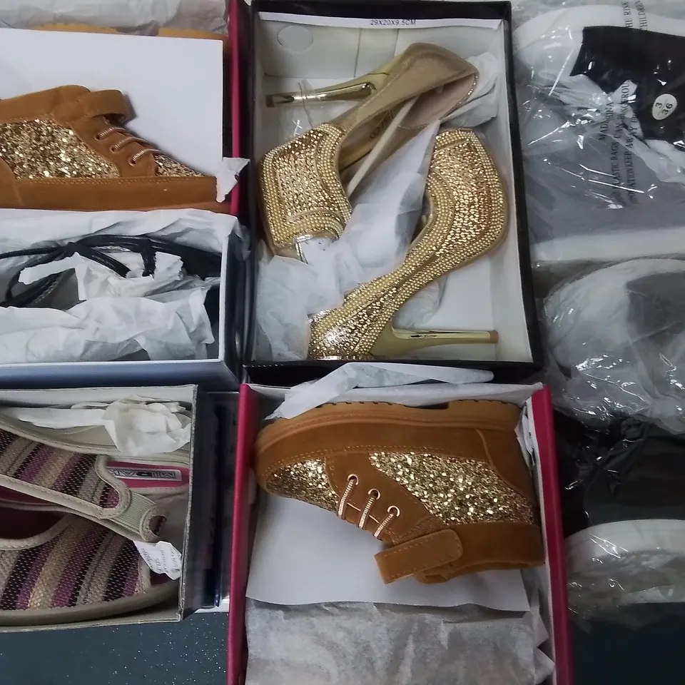 LOT OF 66 ASSORTED PAIRS OF SHOES TO INCLUDE KELSI, LAVENDER, ANNALISE AND CASANDRA - VARIOUS SIZES