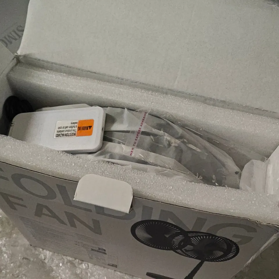 BOXED FOLDING DESK FAN