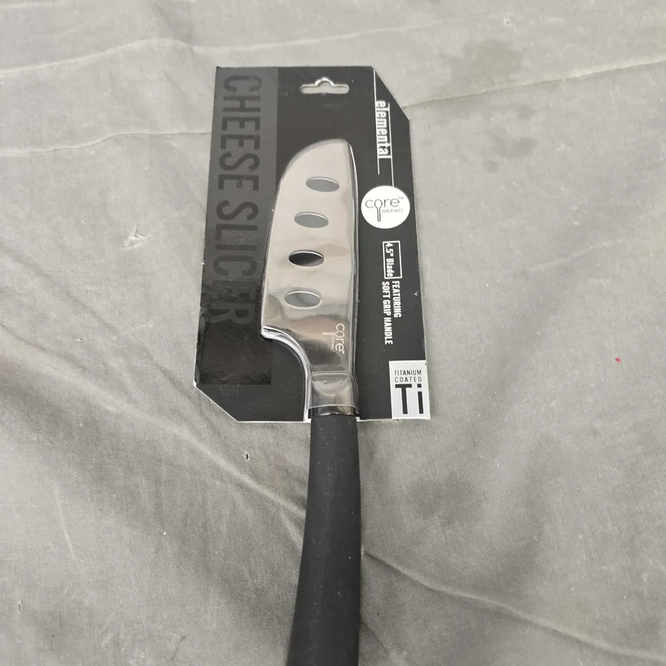 APPROXIMATELY 16 CORE ELEMENTAL CHEESE SLICERS 4.5" BLADE