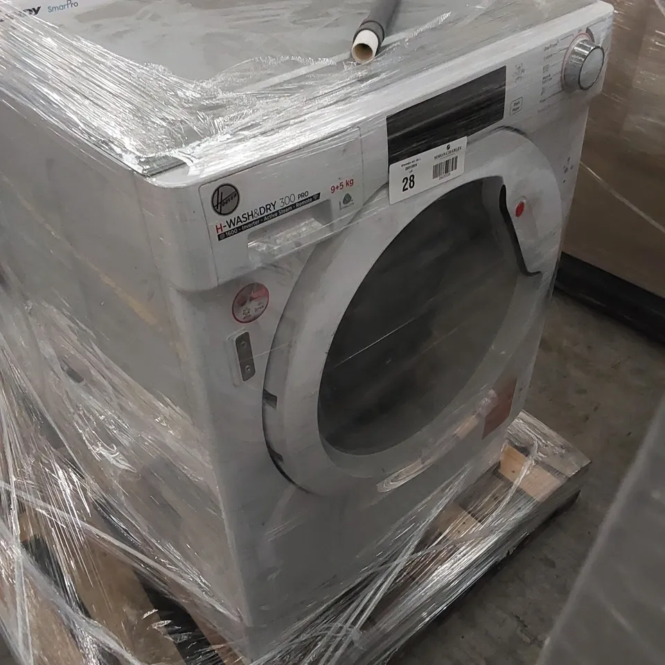 CANDY SMART PRO 10KG CONDENSER TUMBLE DRYER WHITE AND HOOVER H-WASHDRY INTEGRATED WASHER DRYER - UNPROCESSED RAW RETURNS