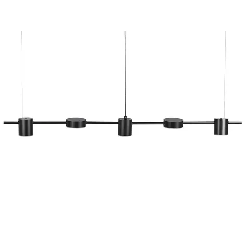 BOXED TONYVILLE 5-LIGHT KITCHEN ISLAND CYLINDER LED PENDANT 