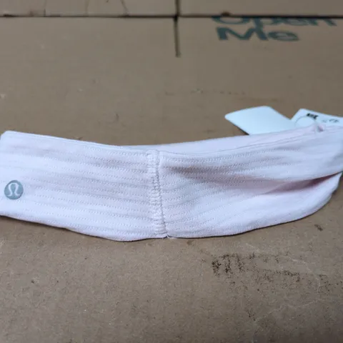 LULULEMON LICENSE TO TRAIN WIDE HEADBAND IN PINK - ONE SIZE
