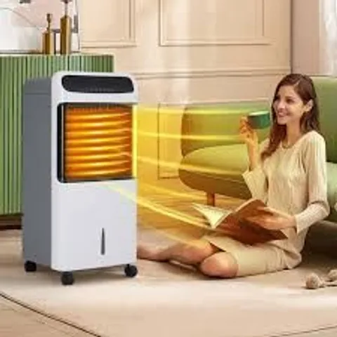 BOXED LIVING AND HOME 2 IN 1 TOUCHSCREEN SMART AIR COOLER AND HEATER 12L