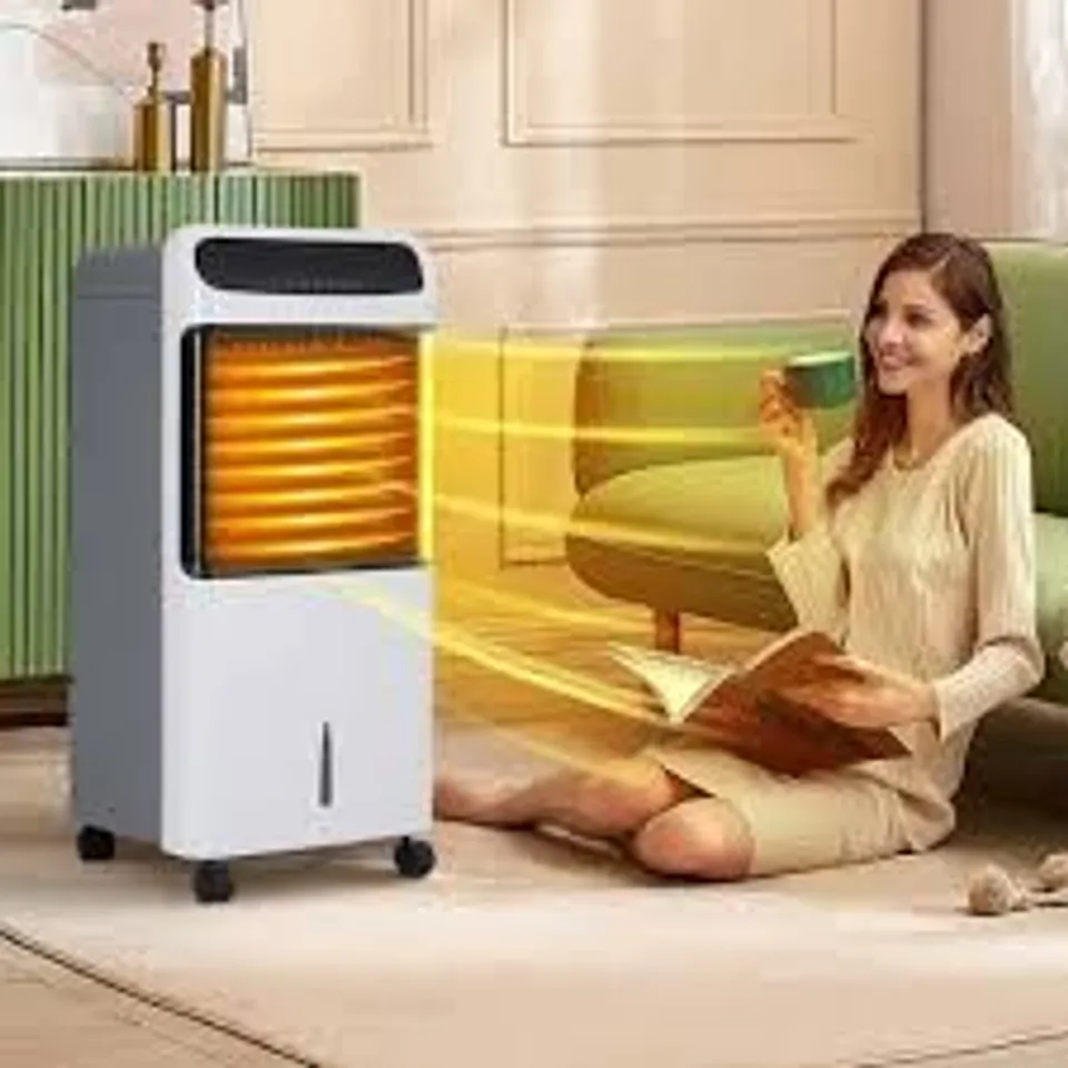 BOXED LIVING AND HOME 2 IN 1 TOUCHSCREEN SMART AIR COOLER AND HEATER 12L