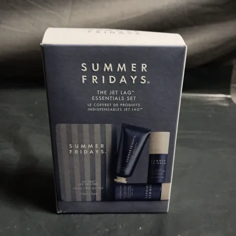 SUMMER FRIDAYS JET LAG ESSENTIALS SET – SKINCARE GIFT BOX