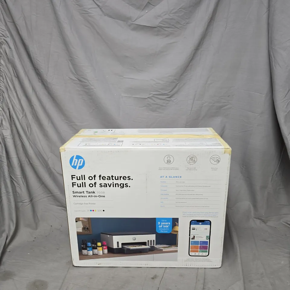 HP SMART TANK 7008 ALL IN ONE WIRELESS PRINTER