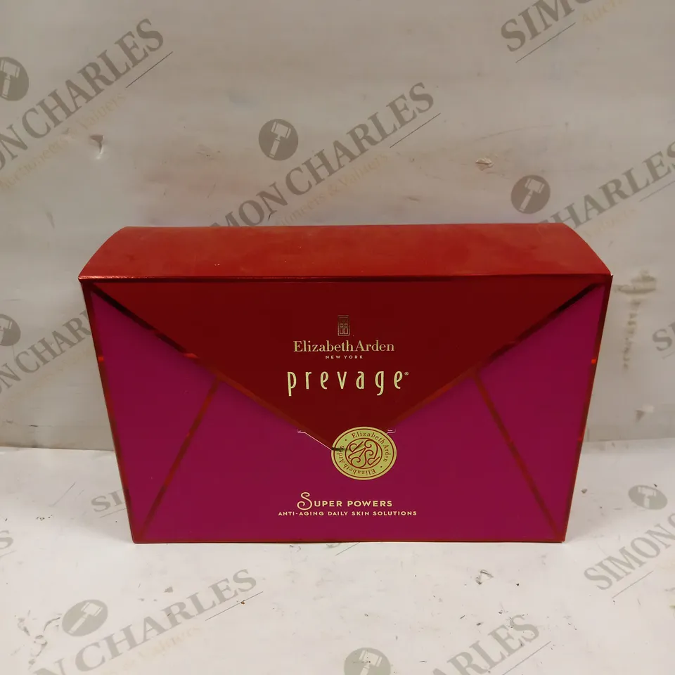 BOX OF APPROXIMATELY 20 BEAUTY GIFT SETS TO INCLUDE SURFACE SIMPLE MIXING PALETTE & ELIZABETH ARDEN PREVAGE DAILY SKIN SOLUTIONS
