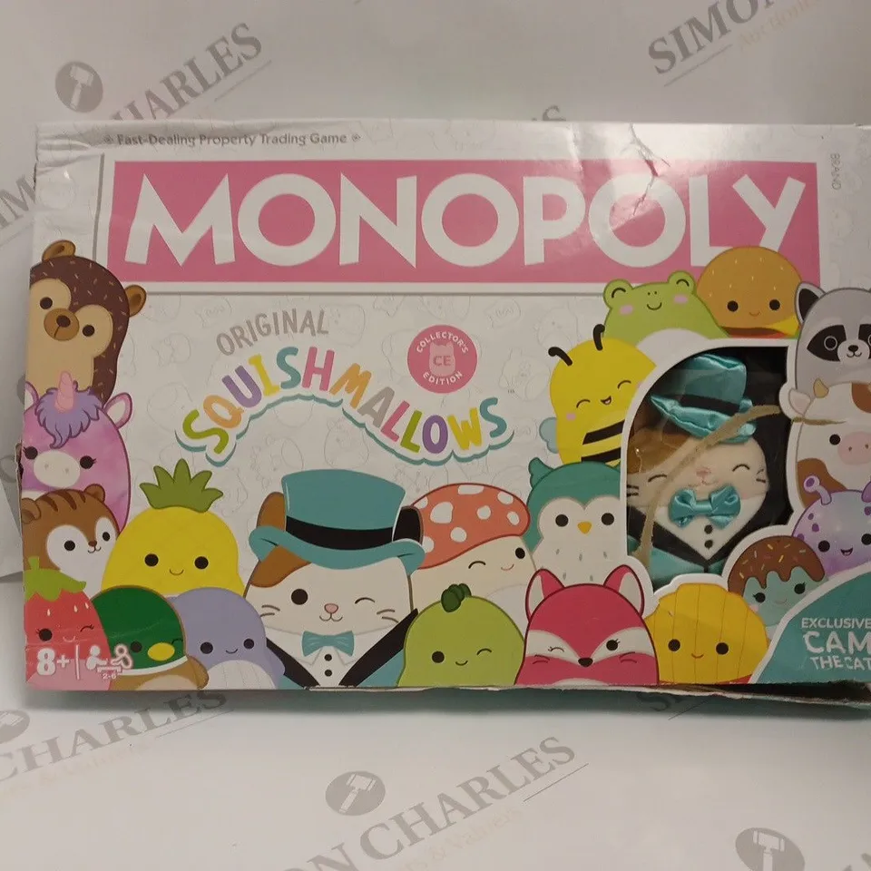 BOXED SQUISHMALLOWS MONOPOLY 