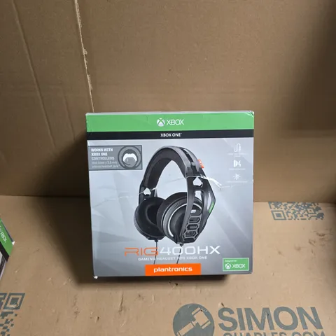 PLANTRONICS RIG 400HX GAMING HEADSET FOR XBOX ONE – BOXED