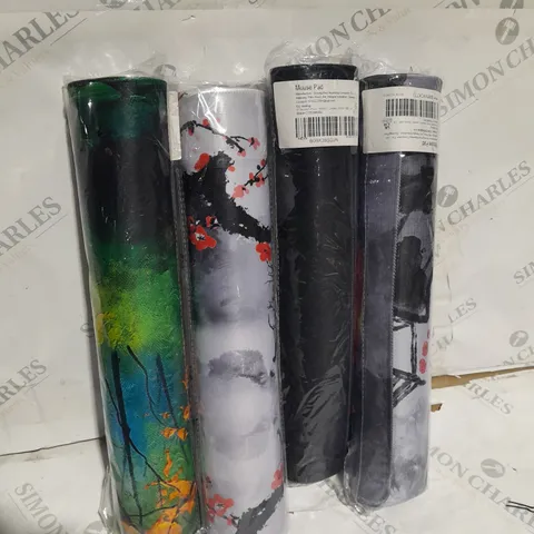 LOT OF 4 ASSORTED LARGE MOUSE MATS