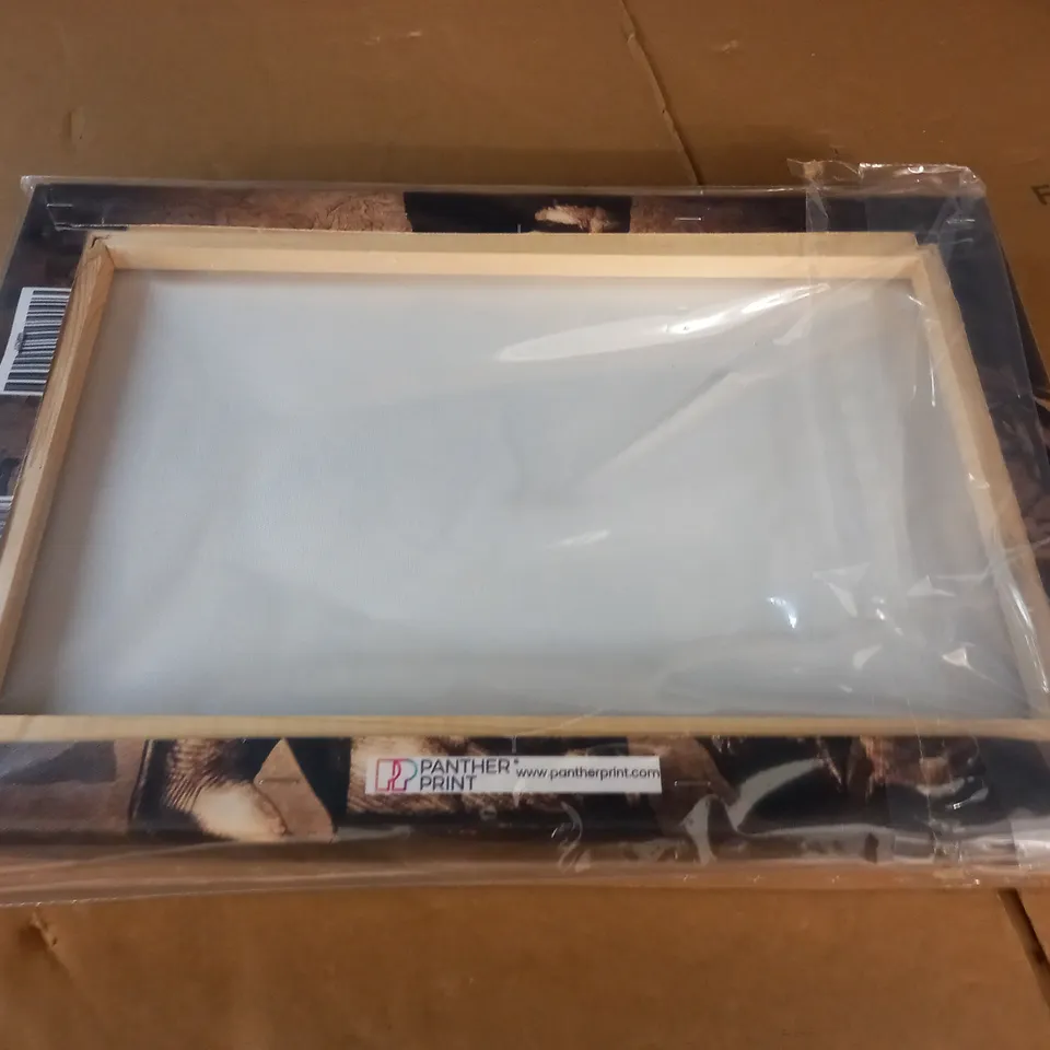 bruce lee themed canvas wall art - 45x30cm