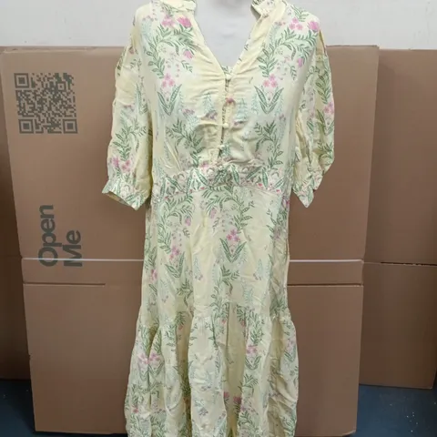 TOGETHER WOMEN'S FLORAL MAXI DRESS – UK SIZE 16