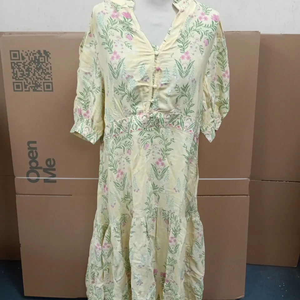 TOGETHER WOMEN'S FLORAL MAXI DRESS – UK SIZE 16