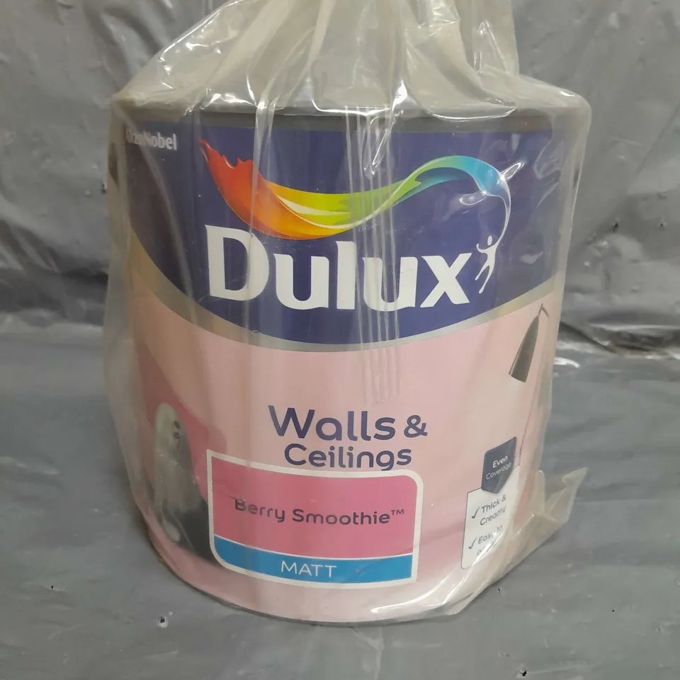 DULUX MATT EMULSION PAINT - BERRY SMOOTHIE - 2.5L