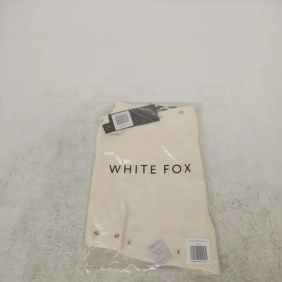 WHITE FOX LOST SOULS BOOTY SHORTS – CREAM – XL