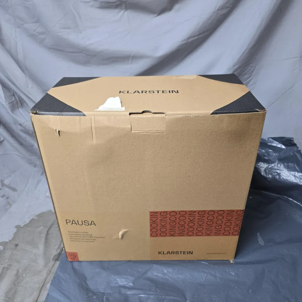 KLARSTEIN PAUSA ESPRESSO MAKER