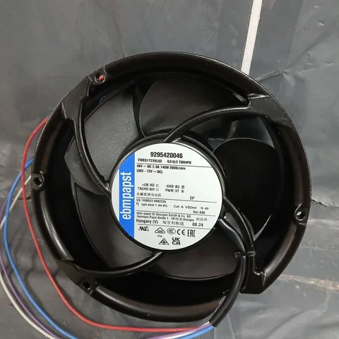 EBMPAPST S-FORCE SERIES AXIAL FAN (6318/2 TDH4PU)