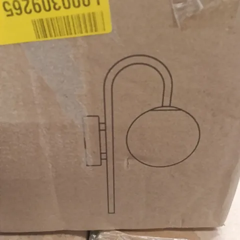 BOXED LIGHTSIN WALL LAMP - GOLD (1 BOX)