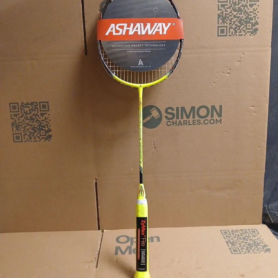 ASHAWAY PHANTOM X SPEED ZYMAX FIRE BADMINTON RACQUET