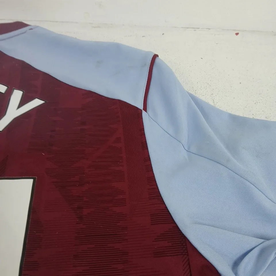 ASTON VILLA FC CASTORE JERSEY – BAILEY 31 (MAROON/LIGHT BLUE)