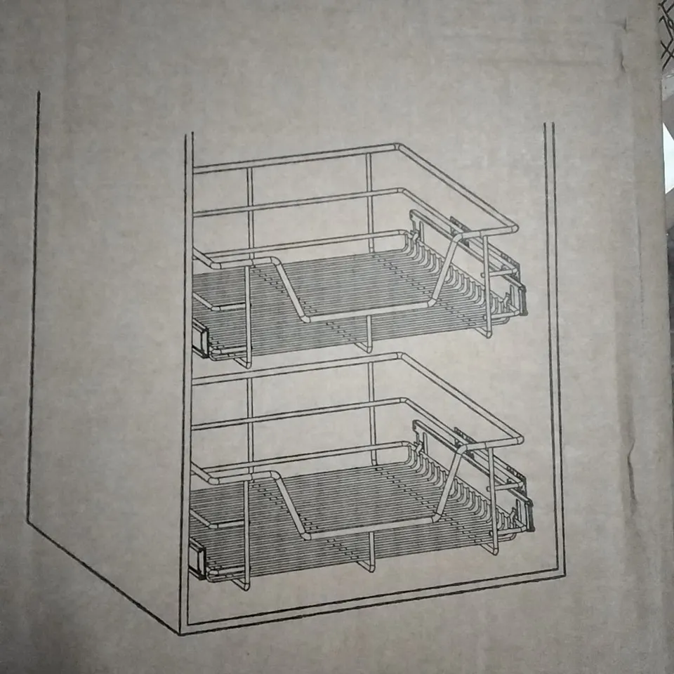 BOXED LIFE IDEAS PULL OUT BASKET 