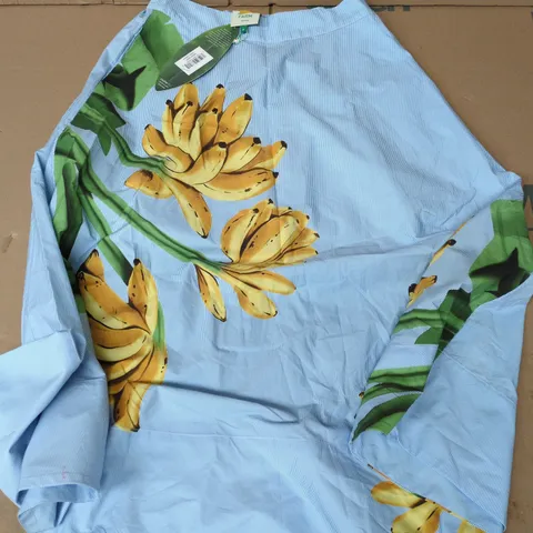 FARM FARMRIA BANANA SKIRT IN BLUE - MEDIUM