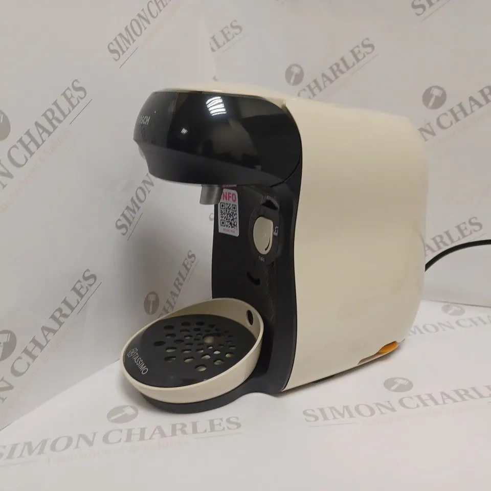 BOXED BOSCH TASSIMO HAPPY POD COFFEE MACHINE - TAS1007GB