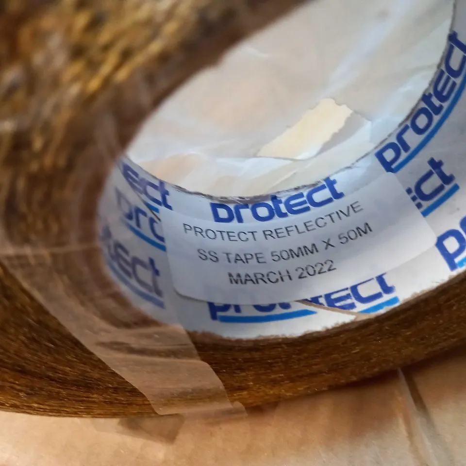 PROTECT REFLECTIVE REINFORCED TAPE - 50MM X 50M