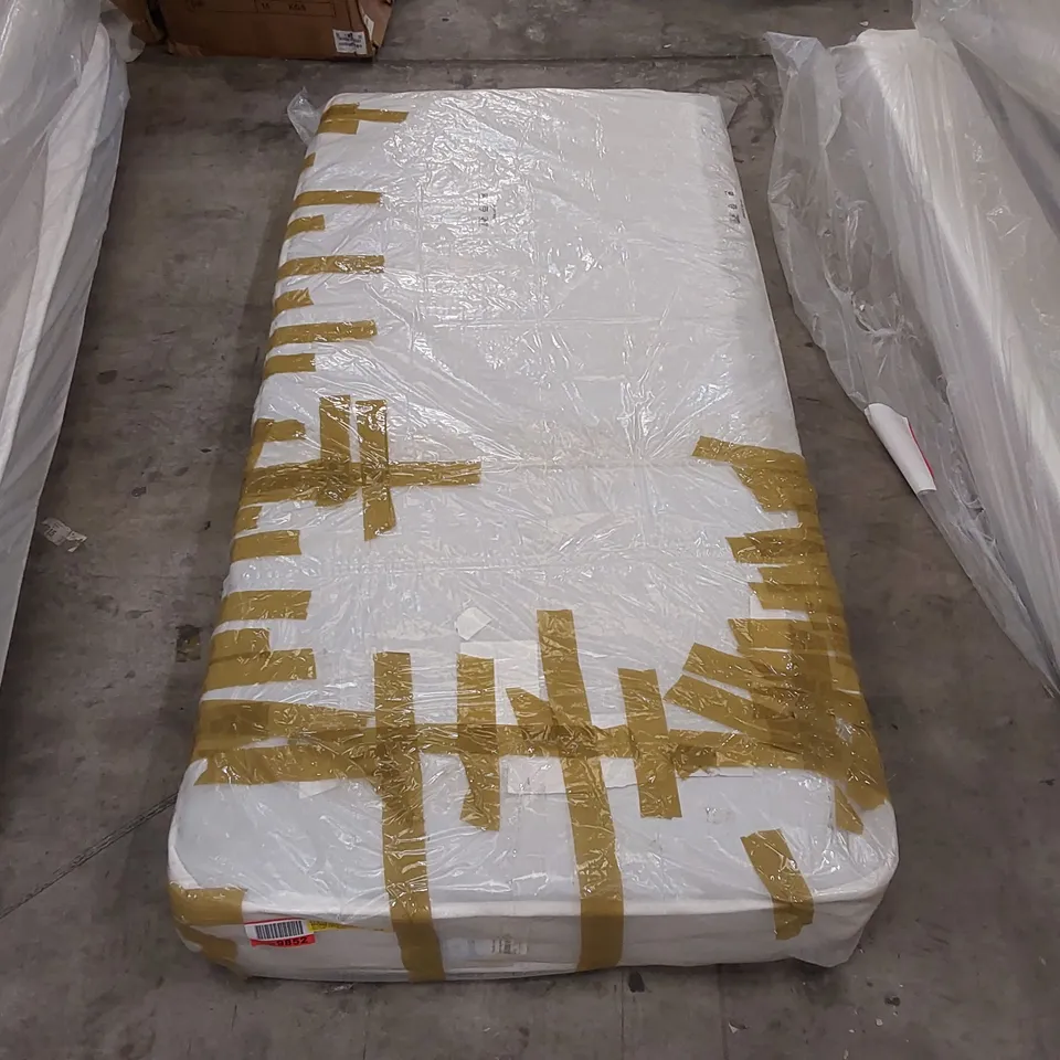QUALITY BAGGED SERENITY HYBRID COIL AND MEMORY FOAM SINGLE 3FT MATTRESS