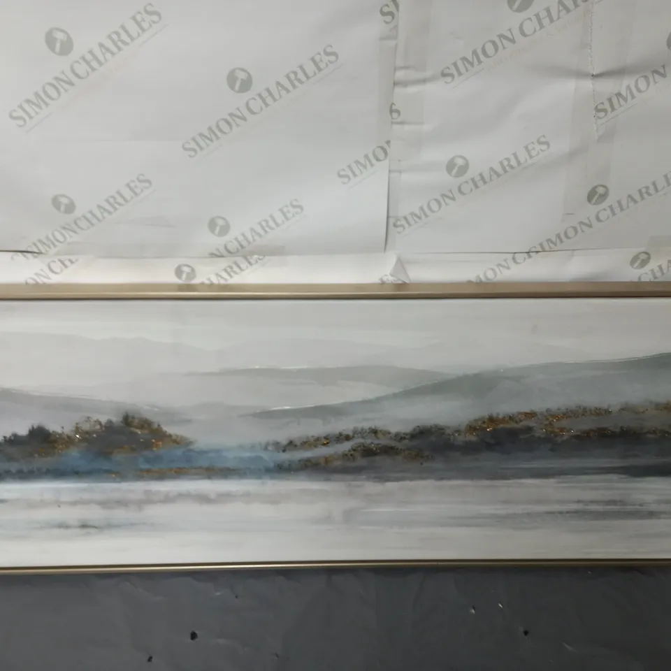 CAPPED CANVASE SMOKEY LANDSCAPE RRP £30