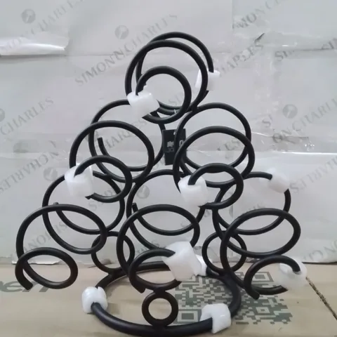 BOXED MYLO JONES BAGGED SWIRL WINE RACK 4PCS PER BOX
