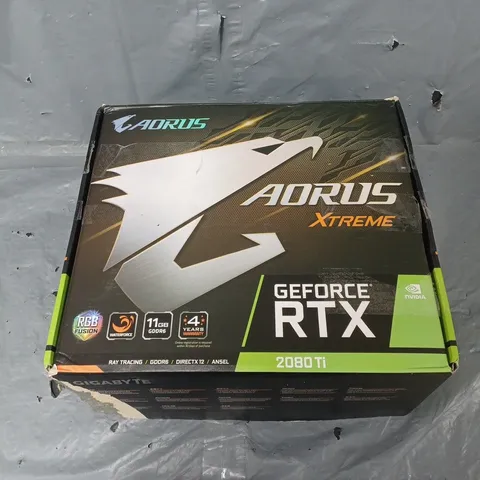 BOXED AORUS XTREME GEFORCE RTX 2080 TI 