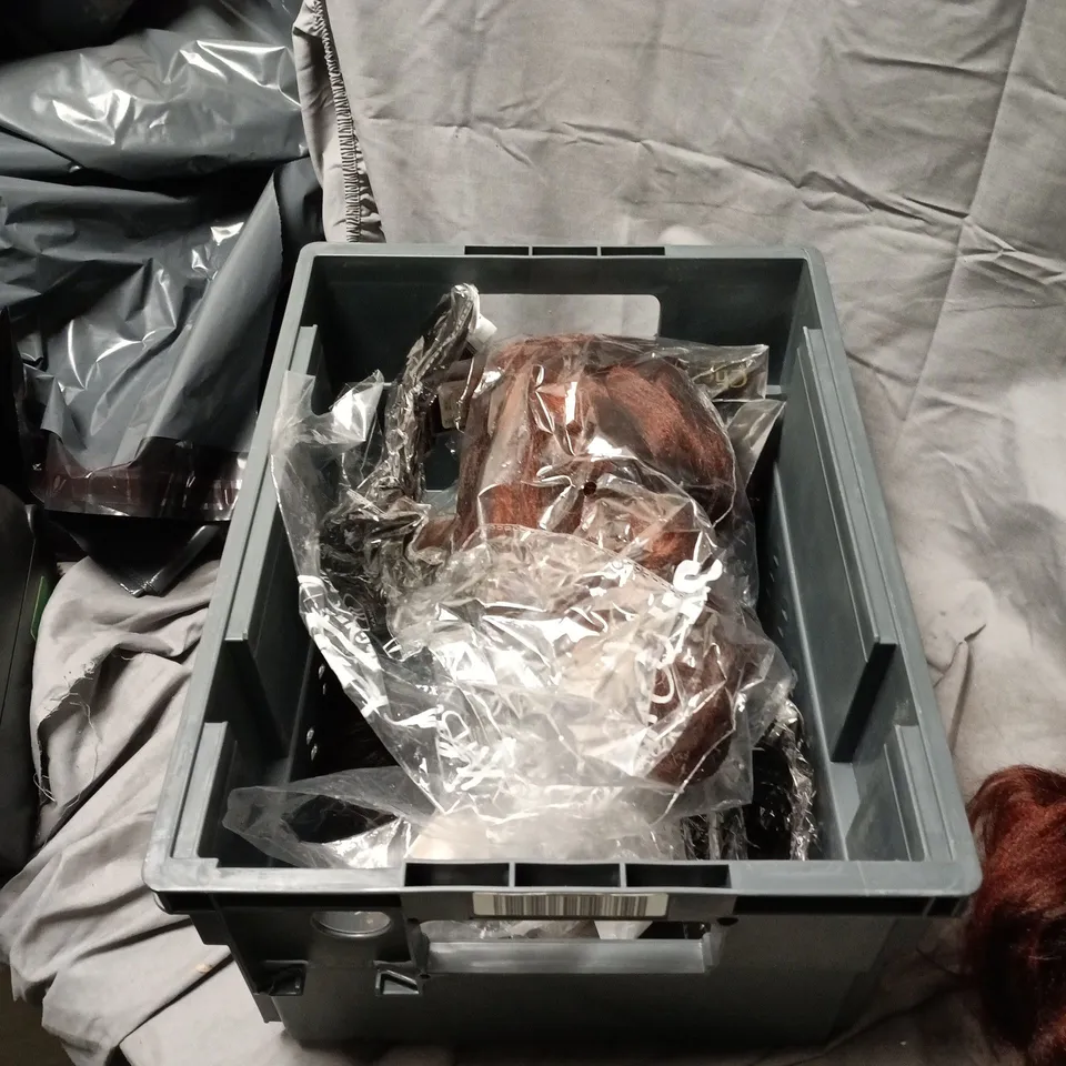 APPROXIMATELY 10 ASSORTED ITEMS OF HAIR EXTENSION PRODUCTS, INCLUDING JB EXTENSIONS