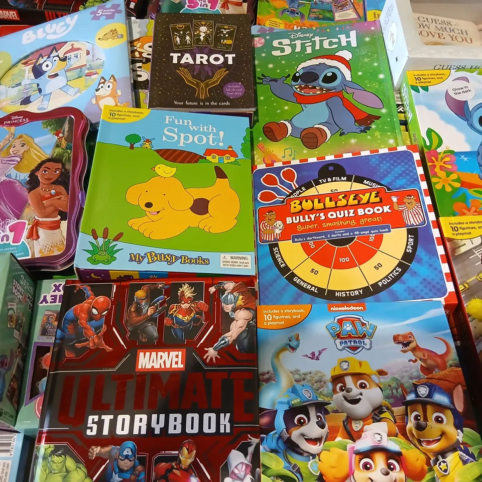 LARGE QUANTITY OF ASSORTED BOOKS