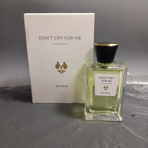 BOXED ALTAIA DON'T CRY FOR ME EAU DE PARFUM 100ML