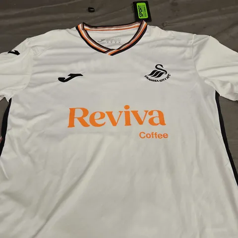 SWANSEA CITY FC HOME JERSEY - HUSBAND 25 - SIZE M