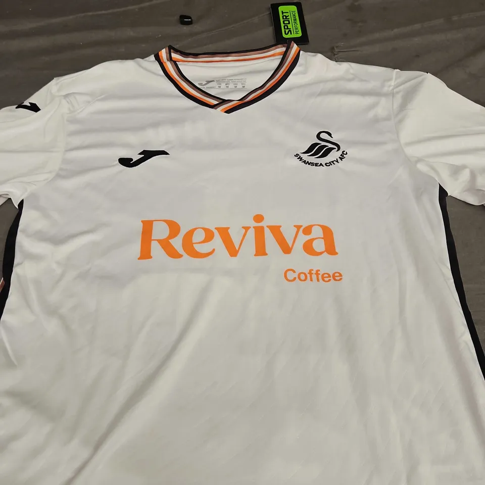 SWANSEA CITY FC HOME JERSEY - HUSBAND 25 - SIZE M