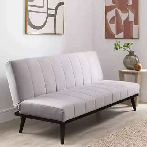 BOXED LIMA FABRIC SOFA BED - GREY (1 BOX)