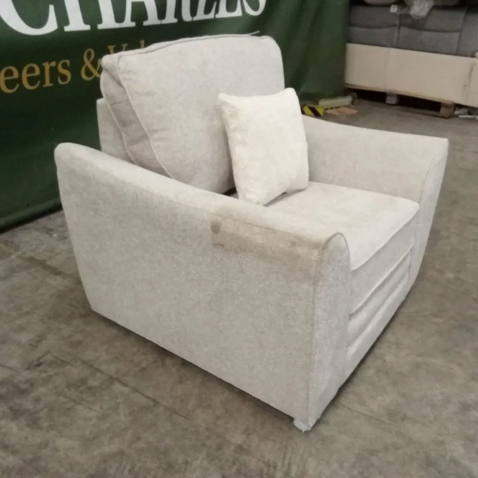 TRINITY FABRIC ARMCHAIR - NATURAL RRP £749