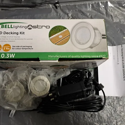 BELL LIGHTING ASTRO LED DECKING KIT - 6 X 0.3W