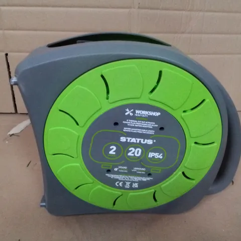 STATUS 2 SOCKET CABLE REEL 