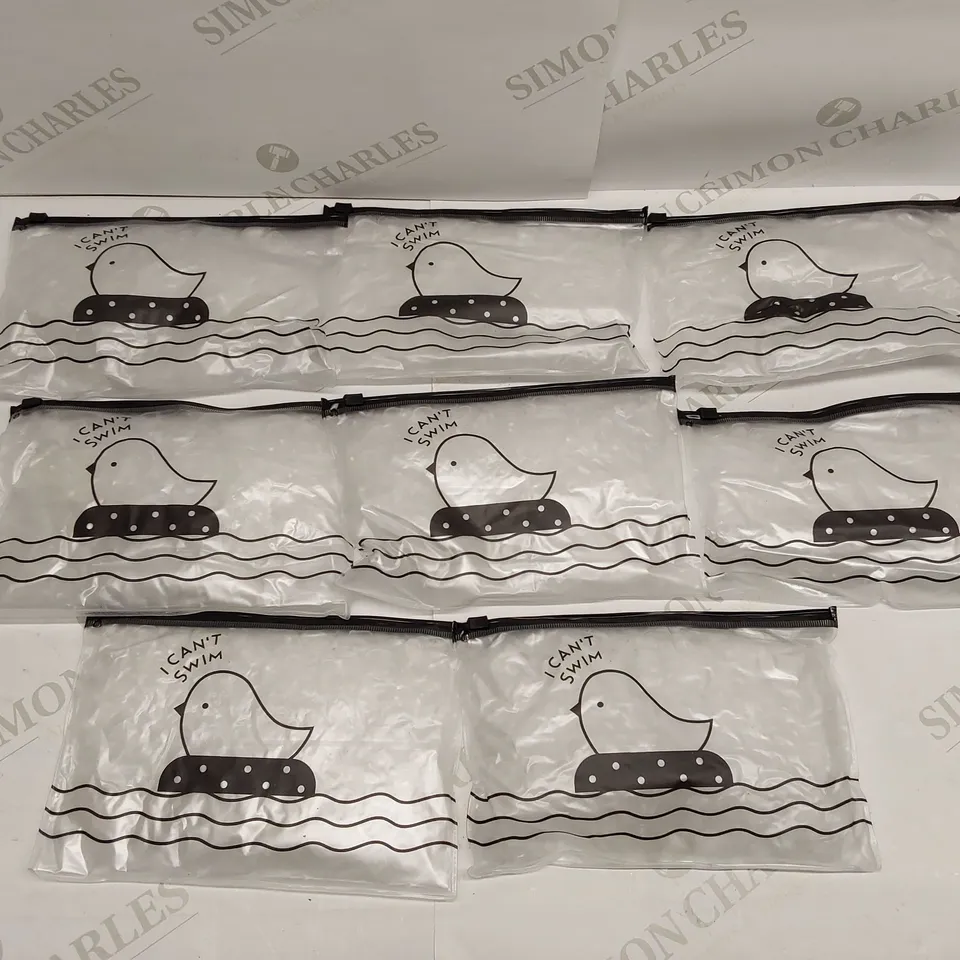 BOX OF APPROXIMATELY 8X BRAND NEW SULARPEK 1000PCS CLEAR ELASTIC HAIR BANDS SETS