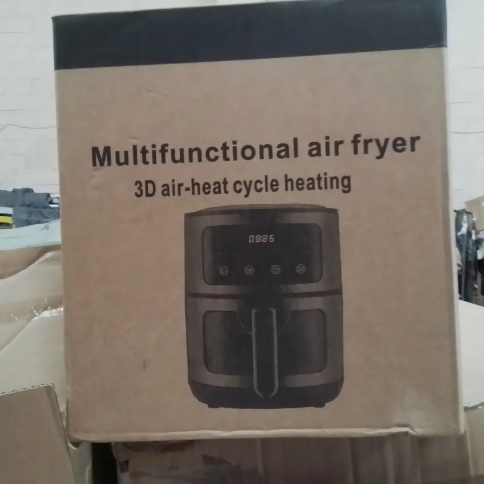PALLET CONTAINING VARIOUS ASSORTED BOXED ITEMS TO INCLUDE, LED CEILING LIGHT, AIR FRYERS AND LOTS MORE UNMARKED BOXED ITEMS 
