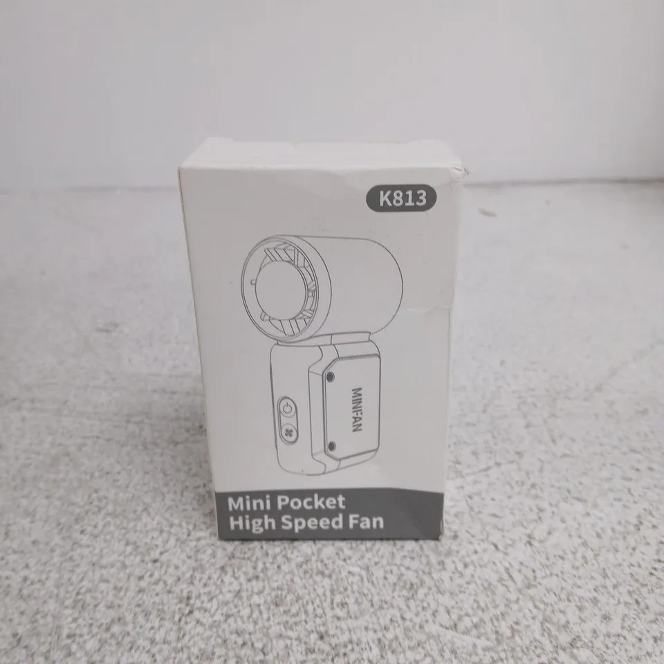 MINIFAN MINI POCKET HIGH SPEED FAN K813