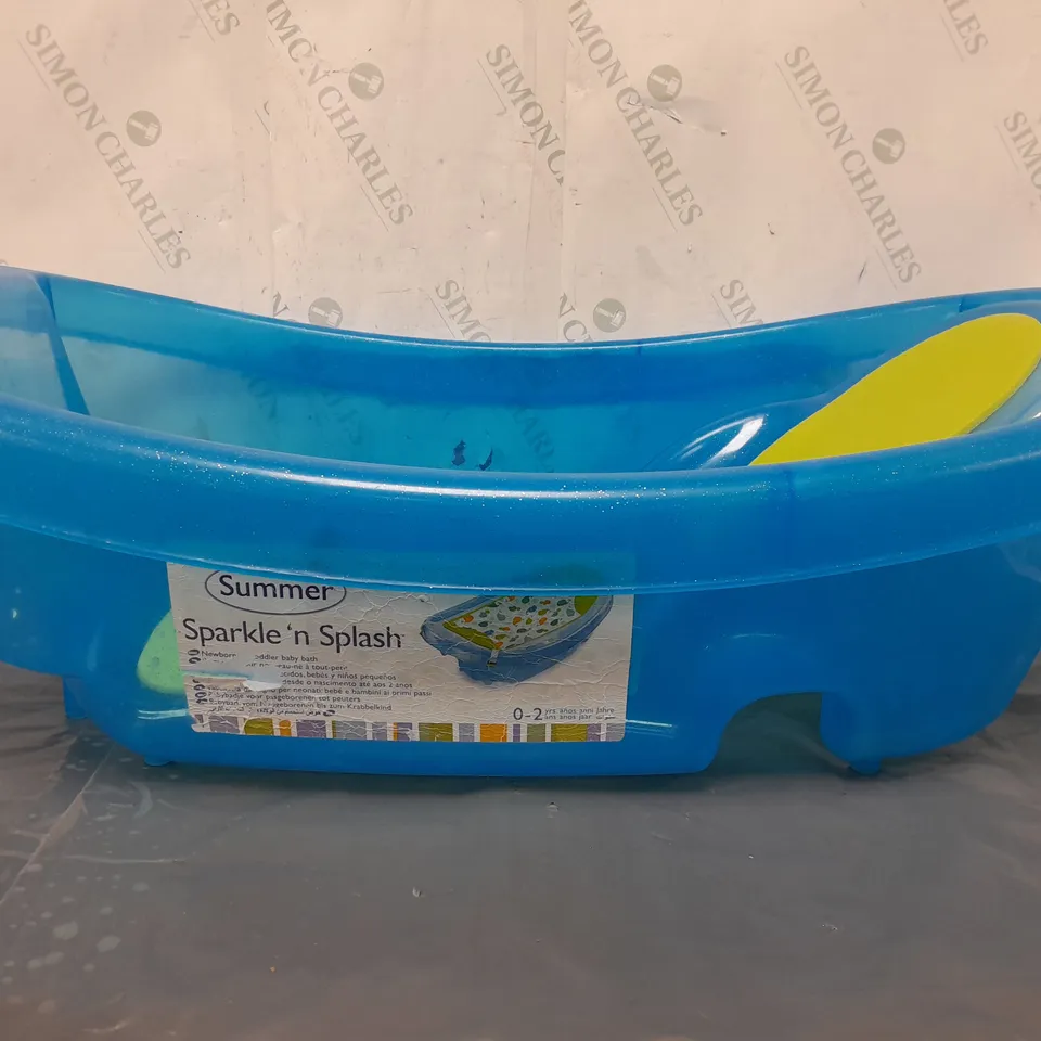 SUMMER SPARKLE AND SPLASH BATH IN BLUE