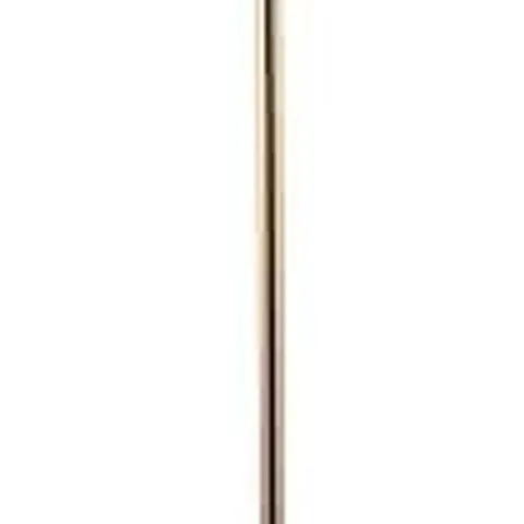 BOXED ENDON HIGHCLERE FLOOR LIGHT, VINTAGE BRASS, NATURAL