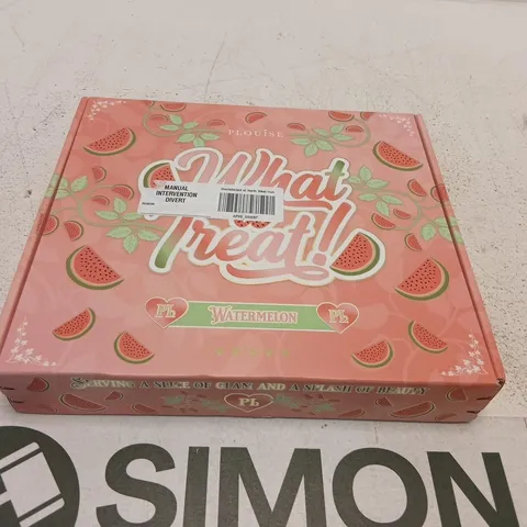 PLOUISE WHAT TREAT! WATERMELON BOXED COSMETIC SET SEALED